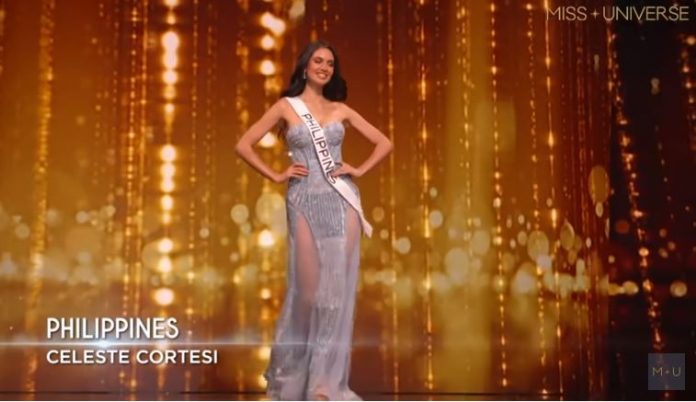 Miss Universe Philippines Evening Gown Competition 2023 Celeste Corseti