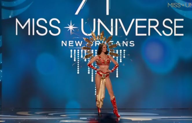 National Costume Darna Miss Universe Philippines 2023 Celeste Corseti